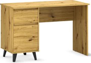 Skandynawskie biurko z szafką dąb artisan A7-P93