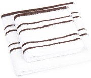 Zestaw ręczników „Snow” brązowy, 50 x 100 cm, 70 x 140 cm