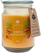 Arome Świeca w szkle 510 g, Amber & Sandalwood