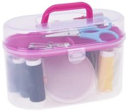 Orion Plastikowe pudełko do szycia z wyposażeniem