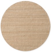 Dywan naturalny jutowy ręcznie tkany Boucle naturalnie złoty 160 cm x 160 cm koło