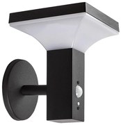 Rabalux 77044 - LED solarny kinkiet GELEEN LED/4W/230V IP44 czarny