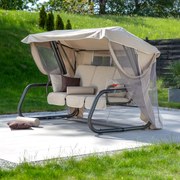 Huśtawka ogrodowa z moskitierą Venezia Lux D048-05FB PATIO
