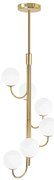 LAMPA SUFITOWA WISZĄCA Gold APP1585-6CP