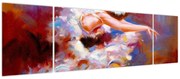 Obraz - Baletnica, malarstwo (170x50 cm)