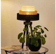 Brilagi - Lampa stołowa ASPEN LUNETA 1xE27/15W/230V czarno-beżowo-kremowa