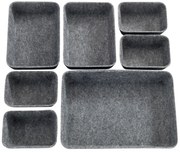 Organizery filcowe do szuflad, 7 sztuk, WENKO