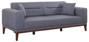 Sofa dwuosobowa DOTY, ciemnoszara