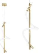 LAMPA WISZĄCA LED G015-CP ZŁOTA