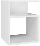 Biała Nowoczesna Szafka Nocna Do Sypialni S8-P87