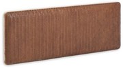 Brązowy zagłówek ze skóry 163x60 cm Natesa – Kave Home