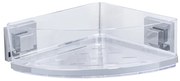 Półka narożna z przyssawką Wenko Vacuum-Loc, 19,5x28 cm