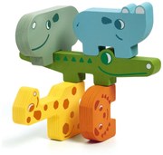 Dziecięce drewniane puzzle w kształcie zwierzątek Djeco Puzzle