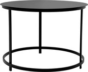 Stolik kawowy Larice S Black w minimalistycznym stylu