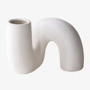Wazon Ceramiczny Mardig Biała - Sklum