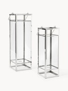 Komplet latarenek ze szkła Nathan, 2 elem.