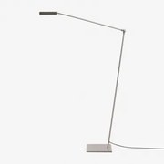 Lampa Stojąca Led Z Metalu Valtyn Chrome - Sklum