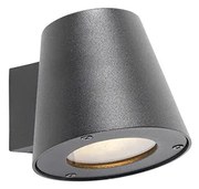 Nowoczesna lampa ścienna zewnętrzna czarna IP44 - Skittle