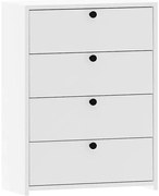 Biała Uchylna Szafka Na Buty F6-D89