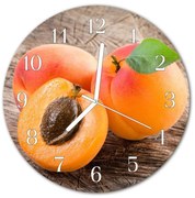 Zegar szklany okrągły Morele