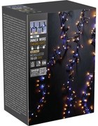 Zewnętrzny łańcuch świetlny Waterfall, 10 m, 710 LED, ciepła i zimna biała, timer, IP44, 10 m