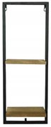 Metalowa półka ścienna TANDOR 20x55 cm