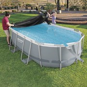 Przykrycie na basen owalny 305 x 200 cm BESTWAY