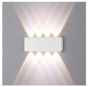 Top Light - LED Kinkiet zewnętrzny LED/8W/230V IP44 4000K biały