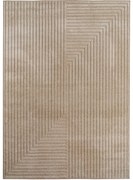 Dywan uniwersalny Nova 3D Geometria beżowy 80 cm x 150 cm