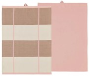Bawełniane ścierki zestaw 2 szt. 50x70 cm Blocks – Södahl