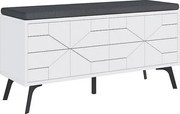 Szafka na buty 4-drzwiowa DUNE BENCH - Eleganckie i trwałe przechowywanie w Twoim przedpokoju