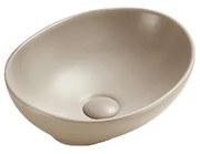 Mexen Elza umywalka nablatowa 40 x 33 cm, cappuccino mat - 21014064