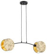 Żyrandol na lince MOTIF 2xE14/10W/230V złoty