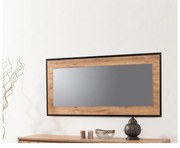 Lustro ścienne QUANTUM 60x110 cm brąz/czarny