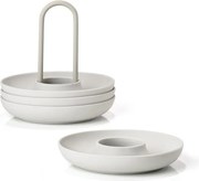 Metalowe kieliszki na jajka zestaw 4 szt. Singles – Zone