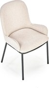 Krzesło tapicerowane K481 beżowe