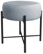 Taboret Pola noga metalowa czarna BL06