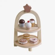 Stojak Na Słodycze Z Drewna Vanili Kids Kolory Naturalne - Sklum