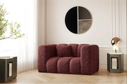 Fotel Grand, tkanina Haga, Bordowy