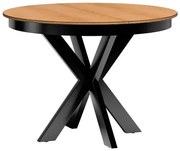 Stół z rozkładanym blatem dąb karmel N3-L06