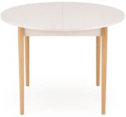 Okrągły rozkładany stół kaszmir + naturalny N1-S80