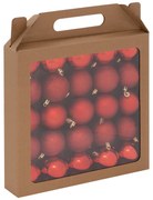 Bombki na choinkę, 25 sztuk, Ø 6 cm