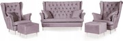 Zestaw wypoczynkowy sofa + 2 fotele Family Meble