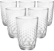 Bormioli Rocco 6-częściowy zestaw szklanek Glit, 380 ml, 380 ml