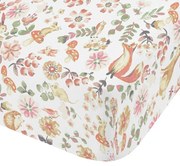 Prześcieradło dziecięce jednoosobowe z gumką 90x190 cm Enchanted Butterfly – Catherine Lansfield