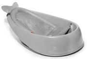 Skip Hop - Wanienka dziecięca MOBY 3 z ergonomiczną podkładką, szara