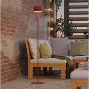 Eglo 901897 -LED Solarna lampa stojąca ROCCANOVA LED/2,8W/3,7V IP44 pomarańczowa