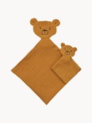 Komplet kocyków z bawełny organicznej Alya, 2 elem.