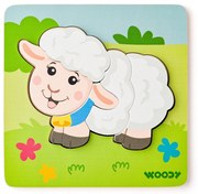 Woody Puzzle Baby Owieczka