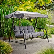 Huśtawka ogrodowa Hawaii Black Edition H024-07IB PATIO